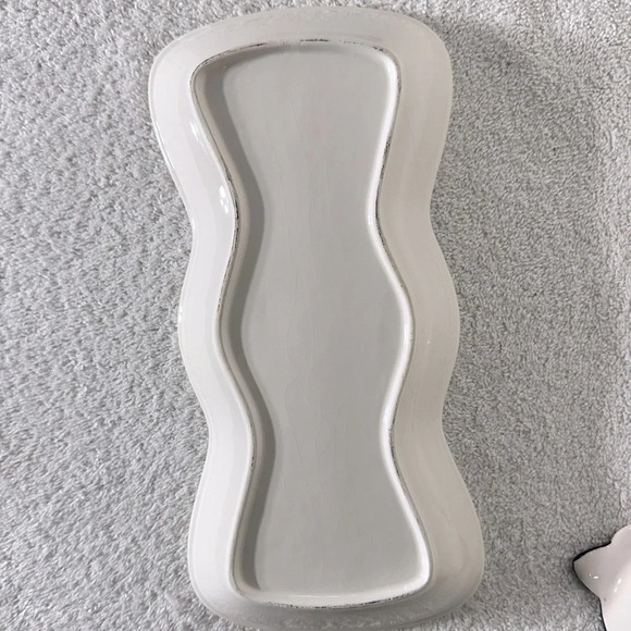 Vintage Planters Peanuts Serving Tray With Two Small  Bowls - Picture 8 of 14